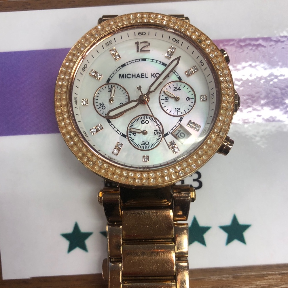 Michael Kors Rose Gold Watch
